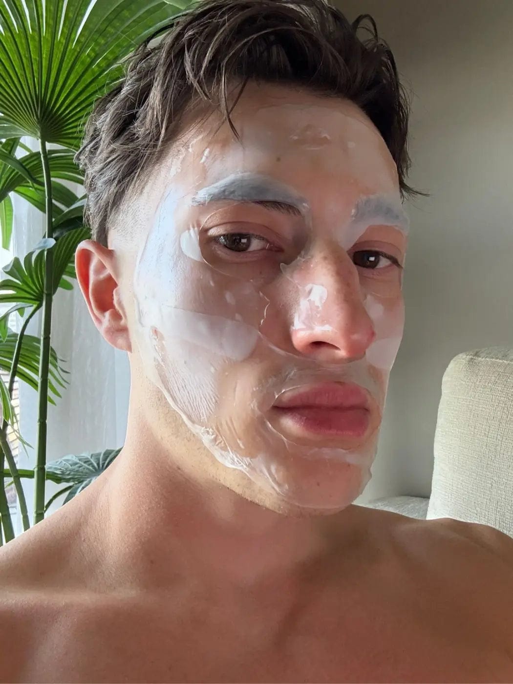 Customer photo review of VEAUTY Mask