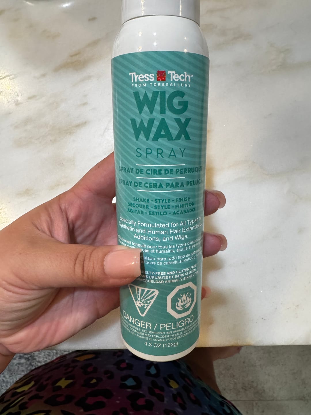 Customer photo review of WIG WAX