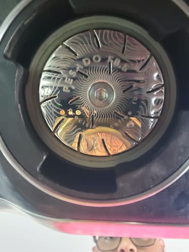 Customer photo review of High Diffusion Espresso Shower Screen