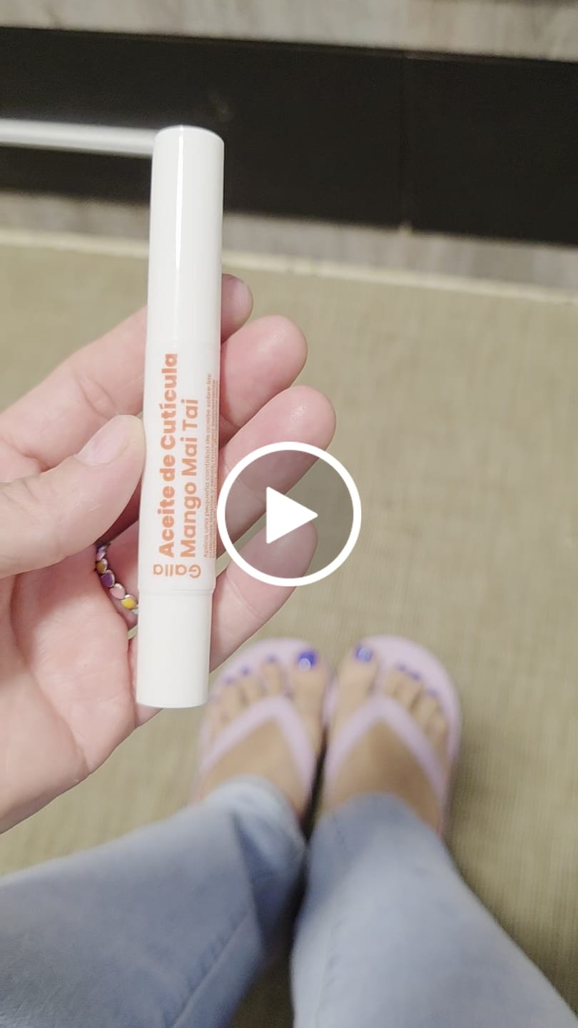 Customer video review of Aceite de Cutícula