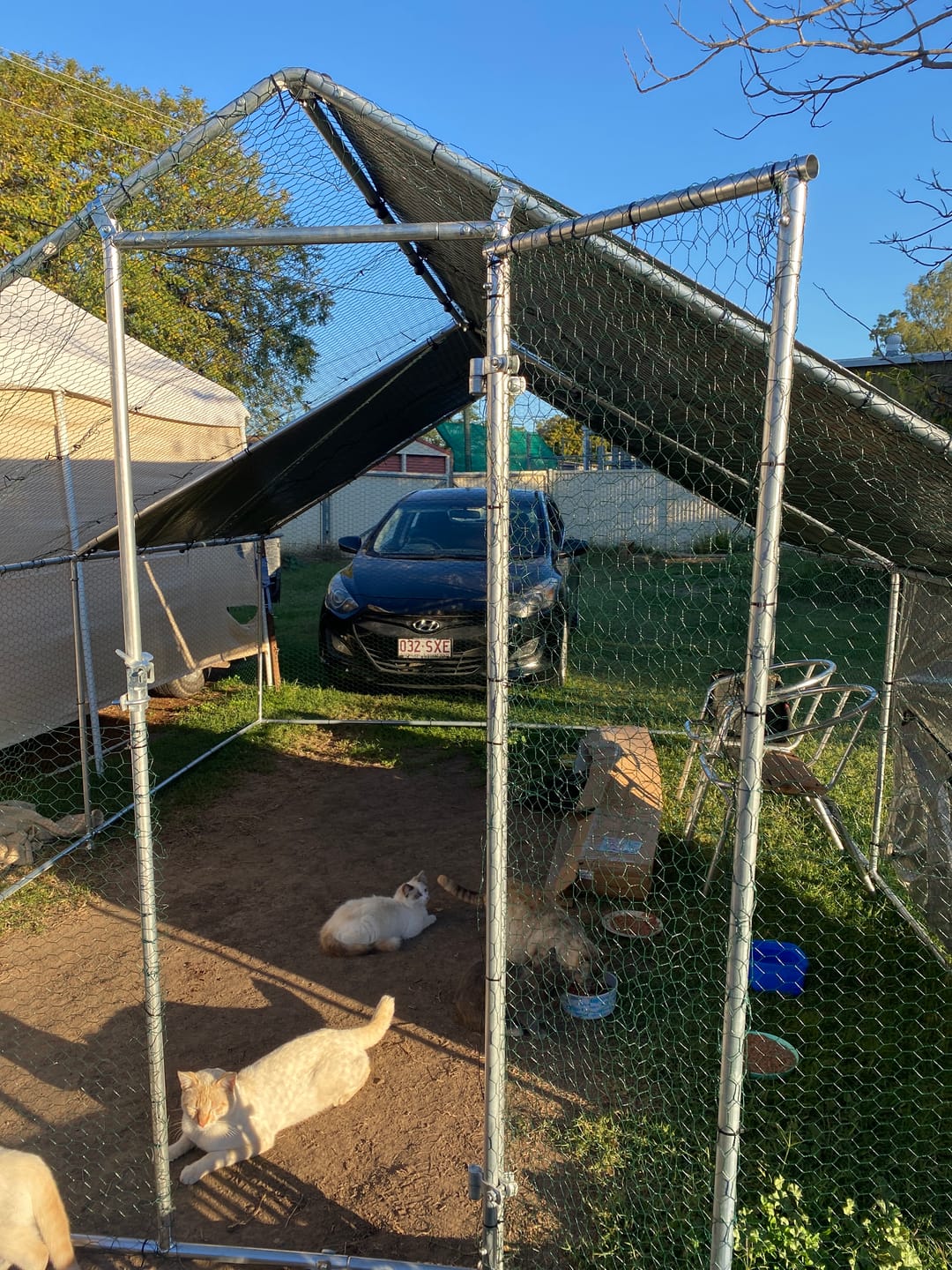 Customer photo review of Outdoor Catios & Patios