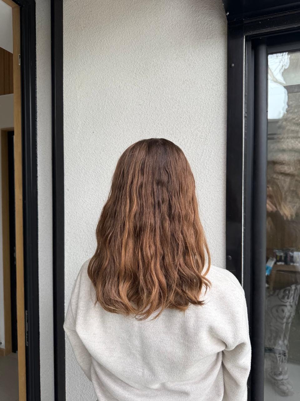 Customer photo review of Rutina completa Antifrizz | Shampoo en barra + tónico desenredante antifrizz