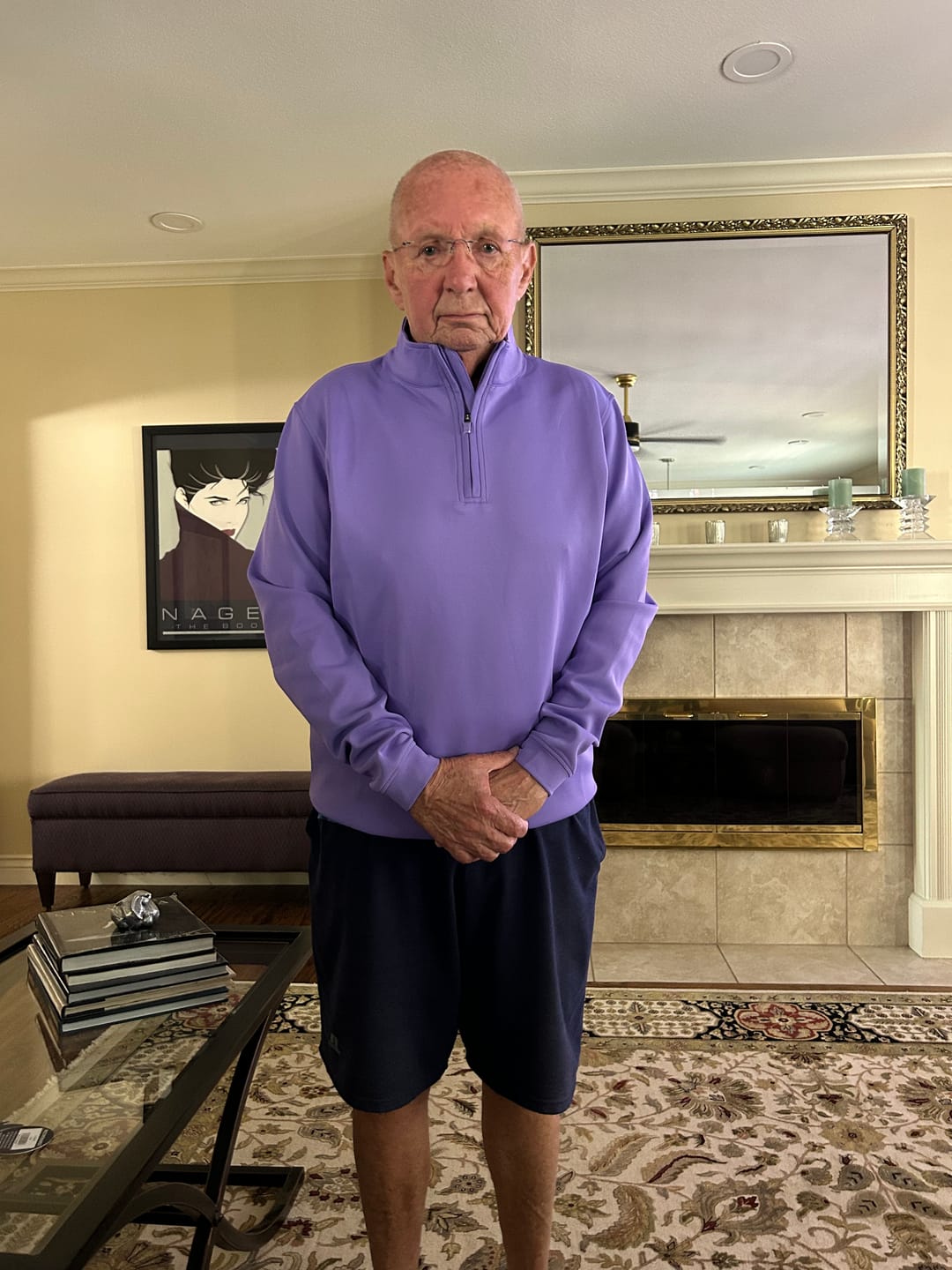 Customer photo review of Luxe 1/4 Zip