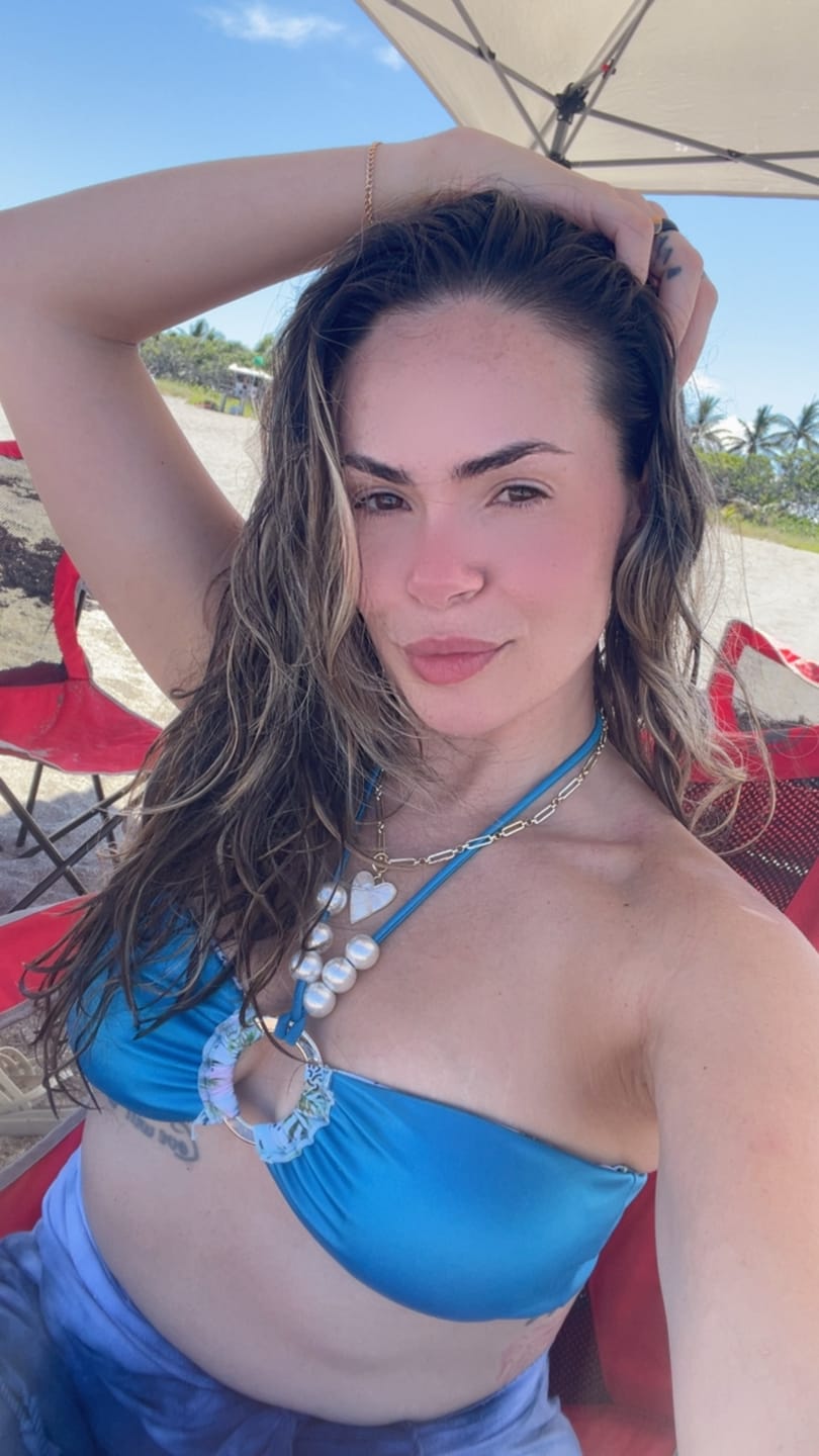 Customer photo review of Caribbean Strapless Top