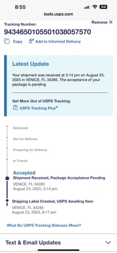 Customer photo review of Pumpkin Spiced Latte (fresh July Bake) - 6 Bars