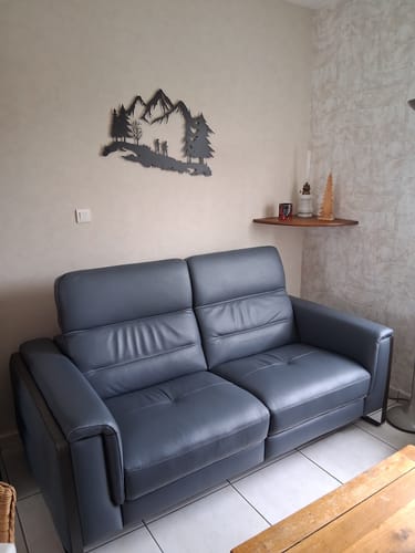 Customer photo review of Décoration Murale en Métal - Les Aventuriers de la Montagne (v2)