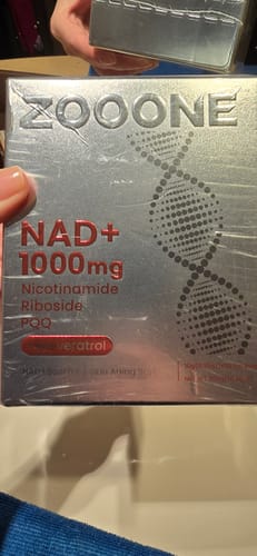 Customer photo review of NAD+ Berry Flavor Drink Mix