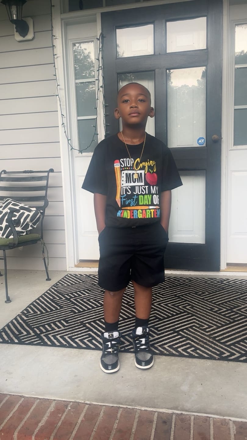 Customer photo review of Aelfric Eden Color Block Speedway Tee