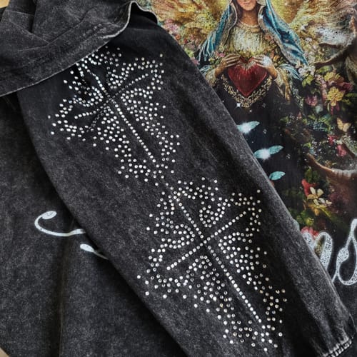 Customer photo review of Heavensent Angel Awakening Long Sleeve T-shirt-156B