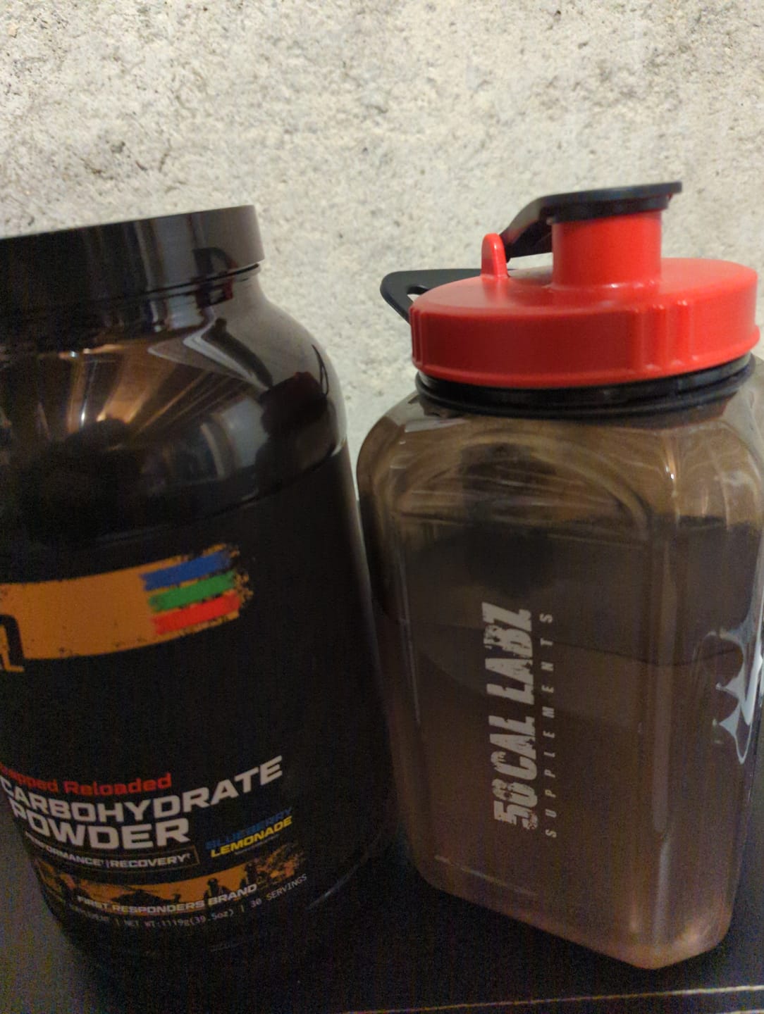 Customer photo review of Strapped Reloaded - Carbohydrate Powder