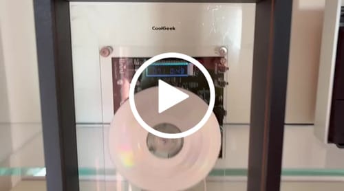 Customer video review of M1 Music Frame CD Player With Bluetooth