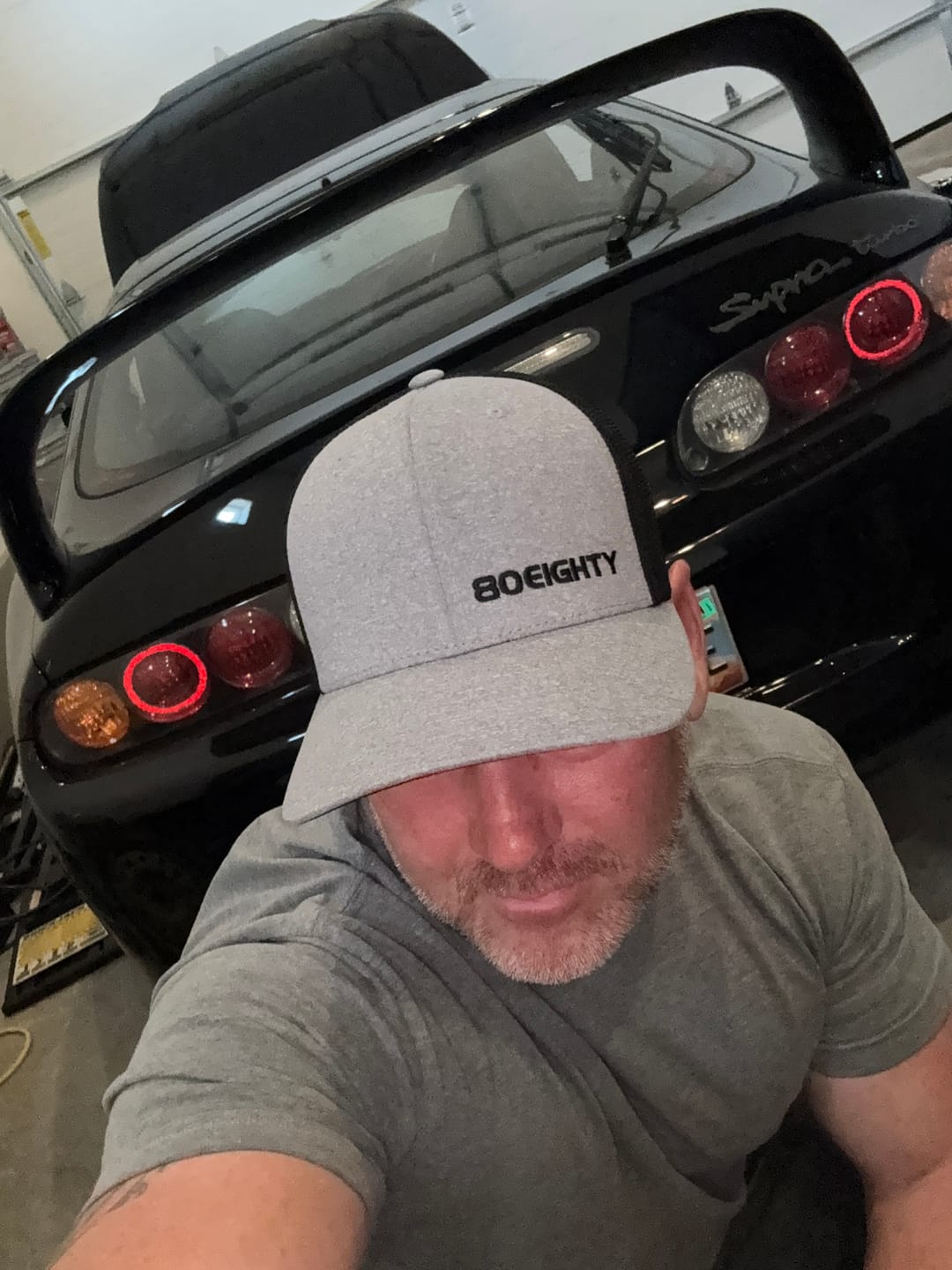 Customer photo review of 80Eighty® Melange Trucker Hat