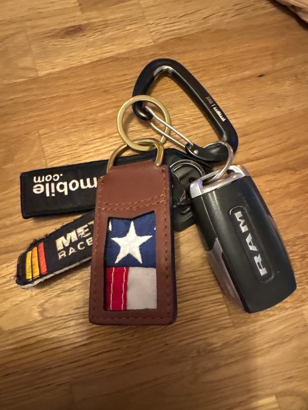 Customer photo review of Liberty Key Ring