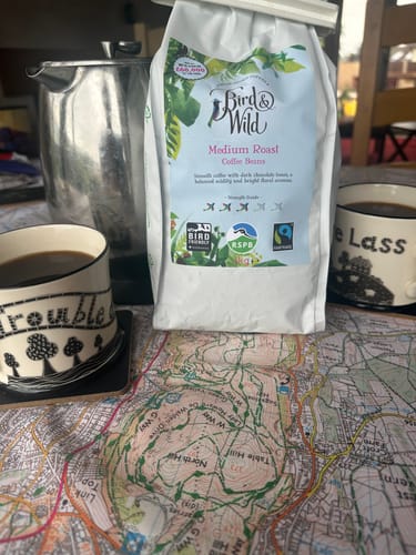 Customer photo review of Medium Roast Fairtrade Organic Coffee, Beans or Ground - 200g, 500g, 1kg