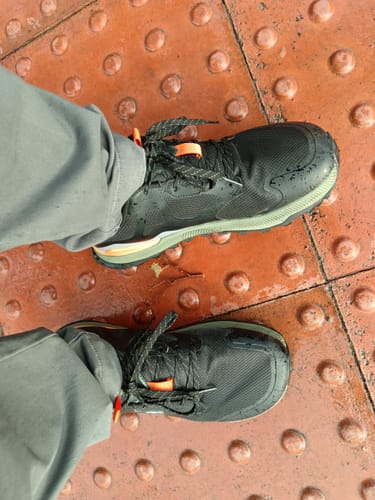 Customer photo review of Aurora - Wide Toe Sneakers