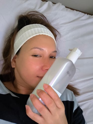 Customer photo review of Bad Skin™ Korean Collagen Bomb Hydrating Ampoule