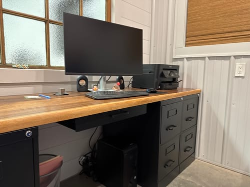 Customer photo review of Under Desk Drawer