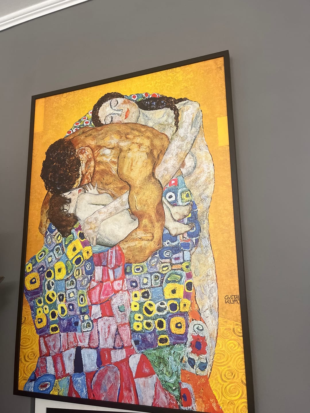 Customer photo review of Il Bacio di Klimt