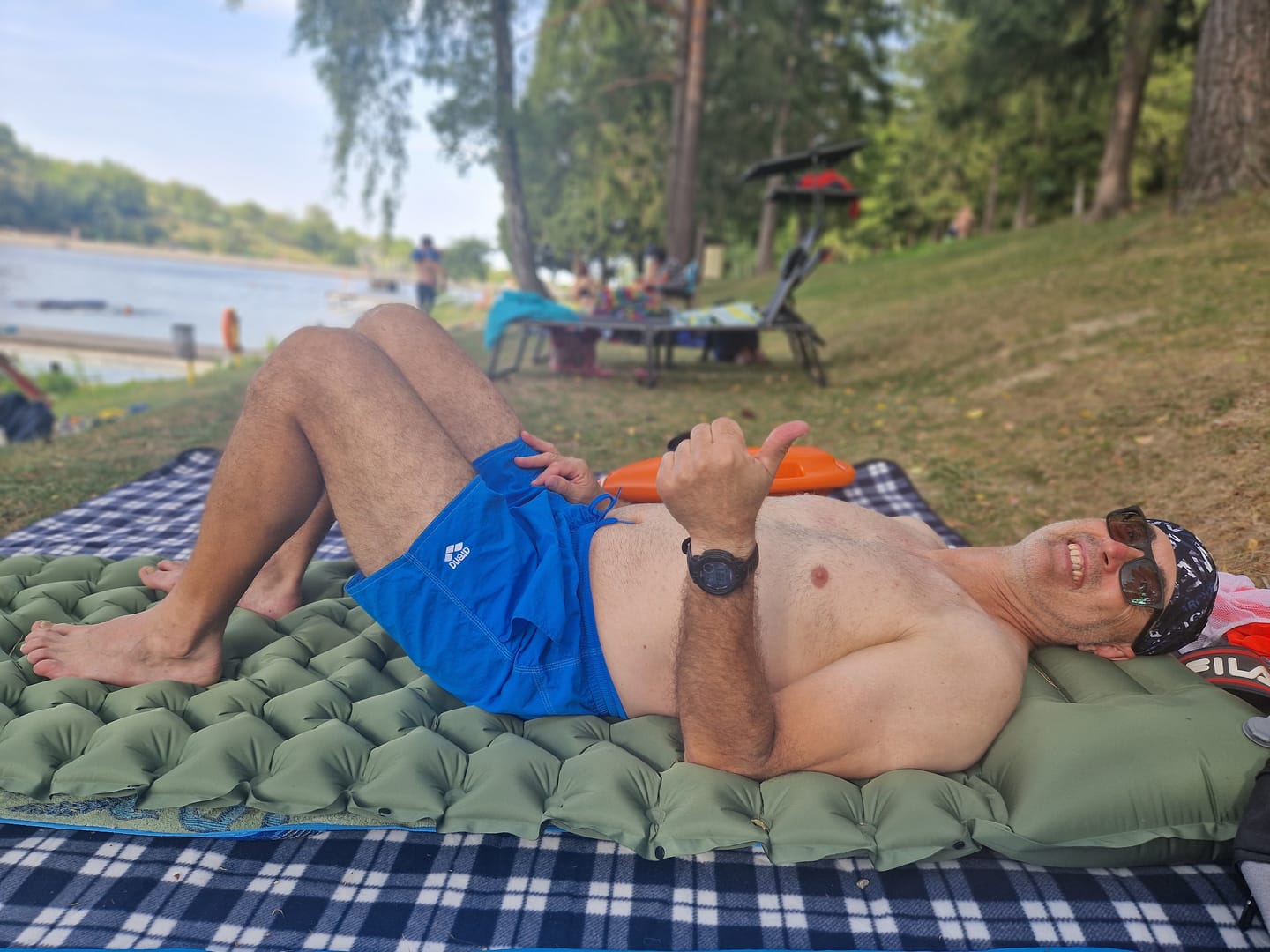 Customer photo review of Ultraleichte Isomatte – für Winterabenteuer mit Komfort für kalte Nächte