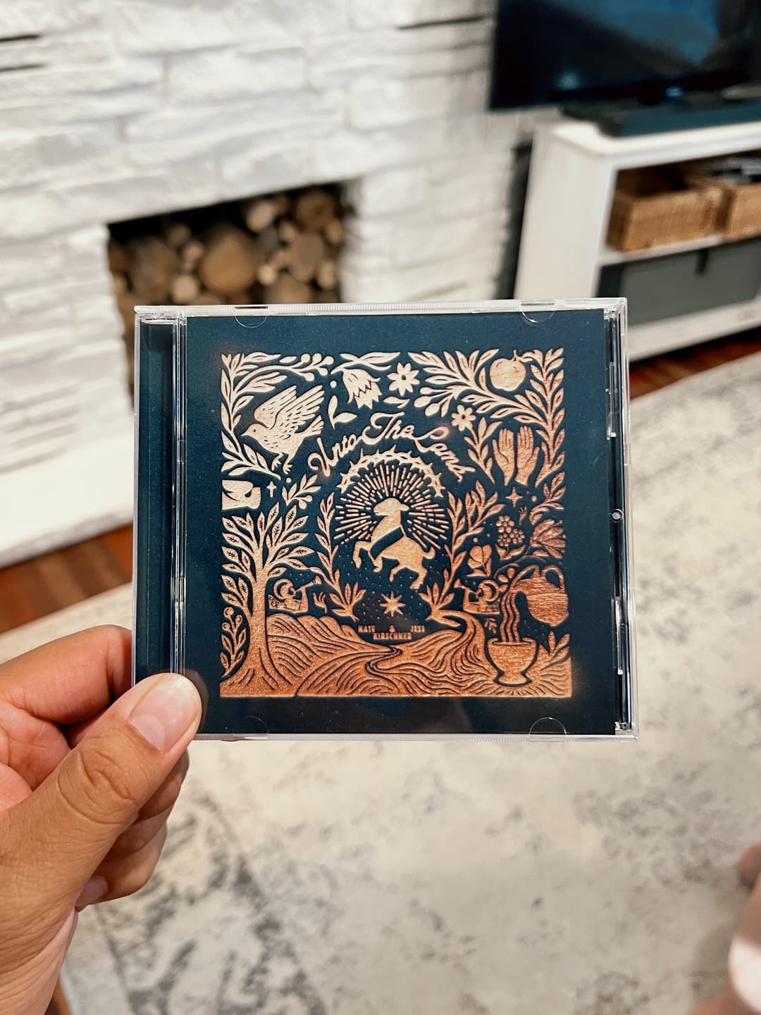 Customer photo review of CD Jewel Cases with 2-Panel Inserts