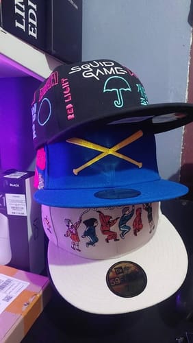 Customer photo review of 59FIFTY New Era x Netflix Squid Game Skipping Stone Fitted