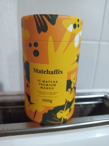 Customer photo review of Té Matcha Premium Mango