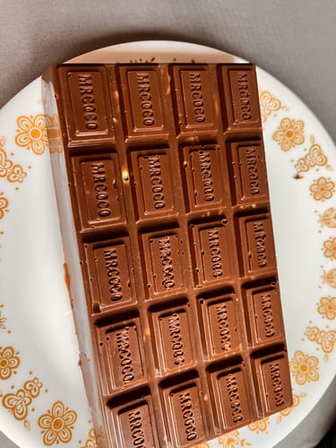 Customer photo review of Viral Pistachio Stuffed Bar Kit