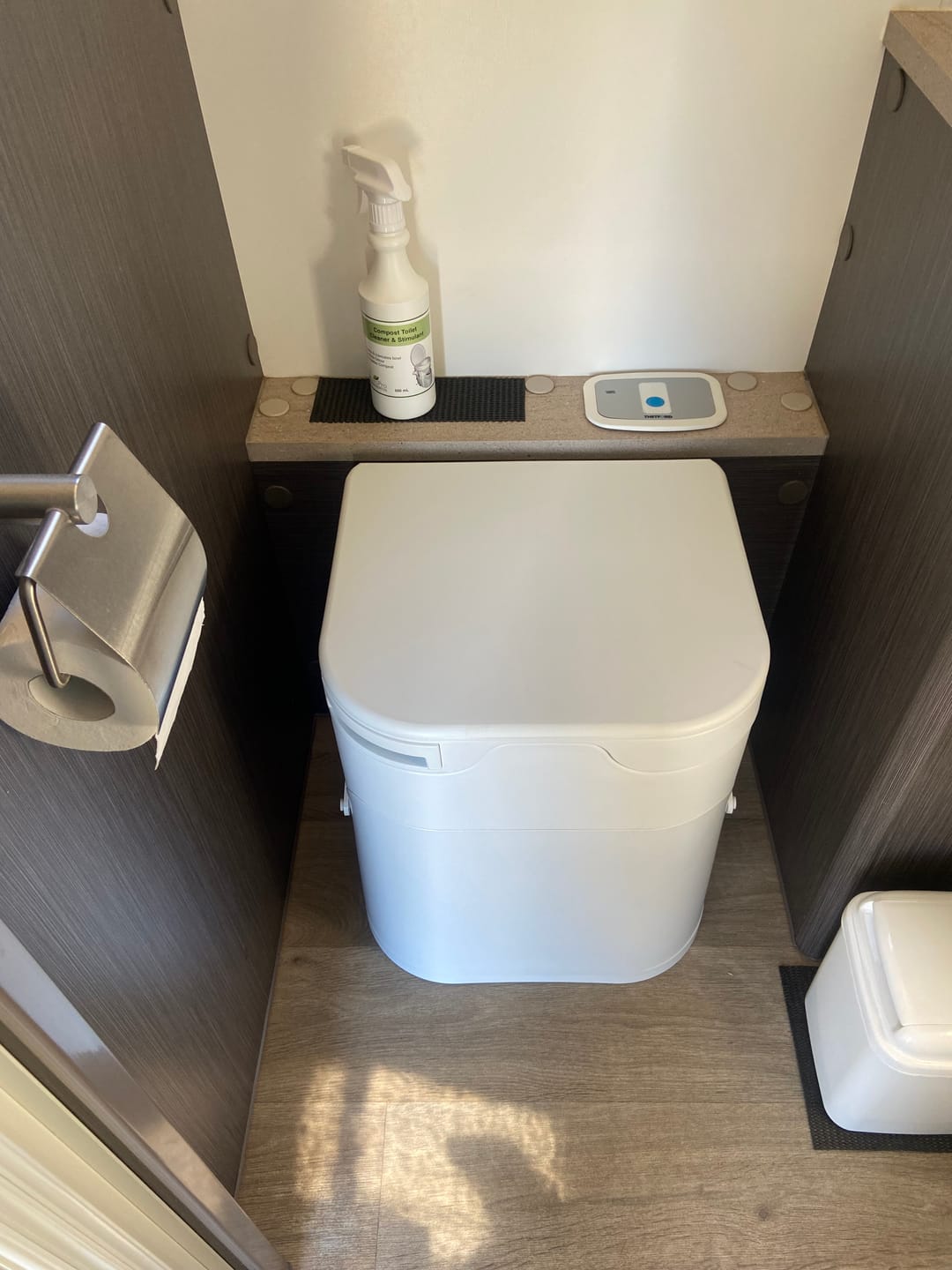 Customer photo review of OGO Origin Sleek Composting Toilet