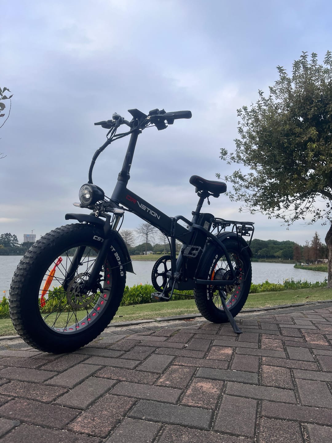 Customer photo review of Drvetion AT20 Hydraulic Brakes