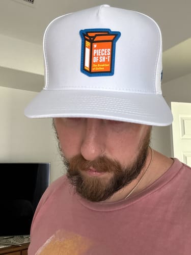 Customer photo review of Breakfast Of Golfers Hat