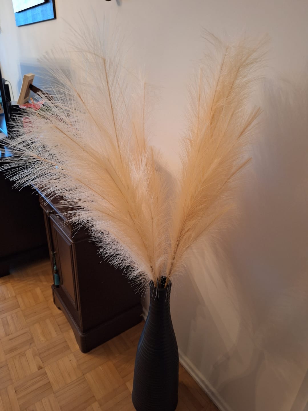 Customer photo review of Pampas 110cm (3 tiges)- Crème