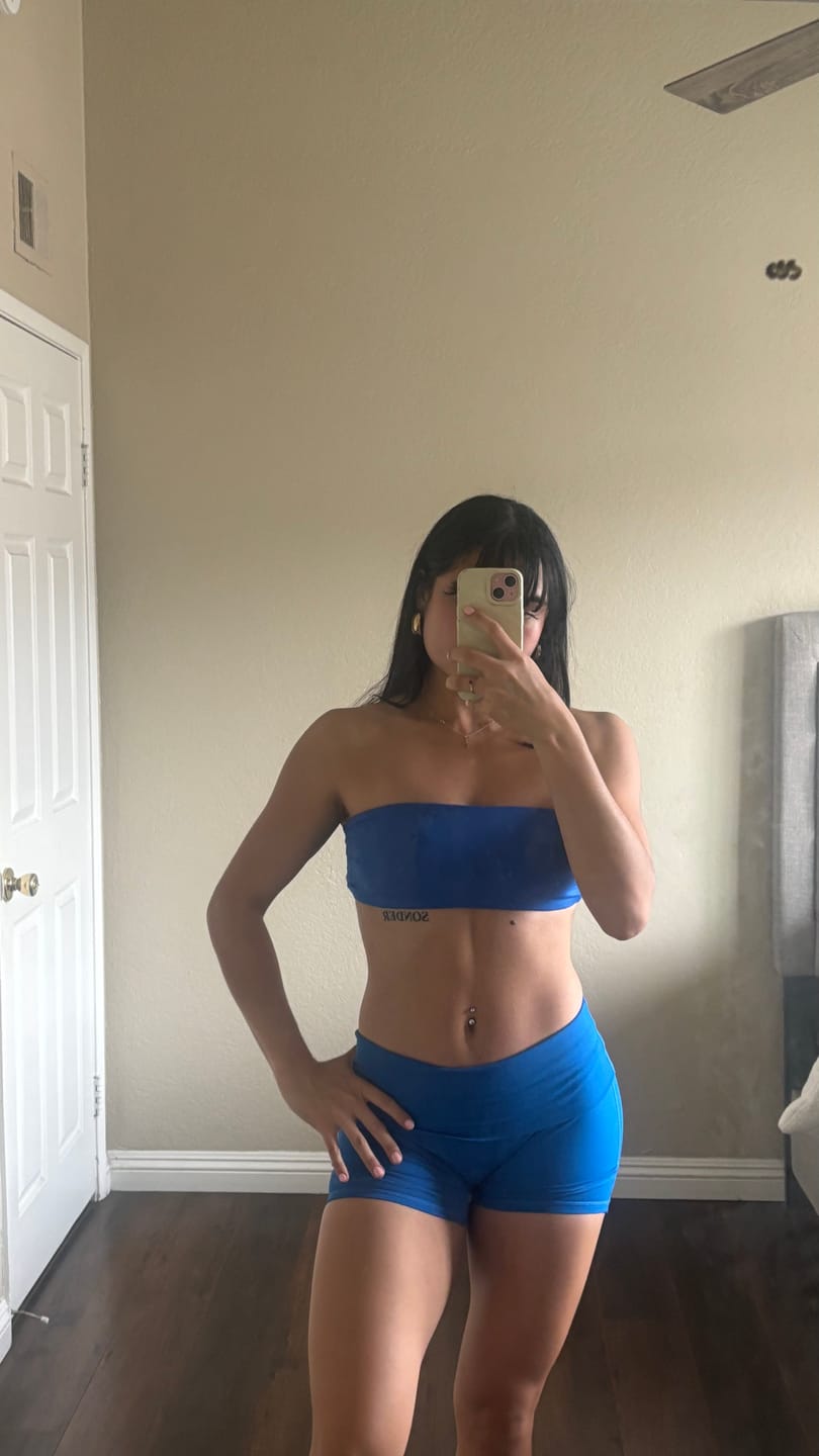 Customer photo review of W174 Flashback Foldover Shorts