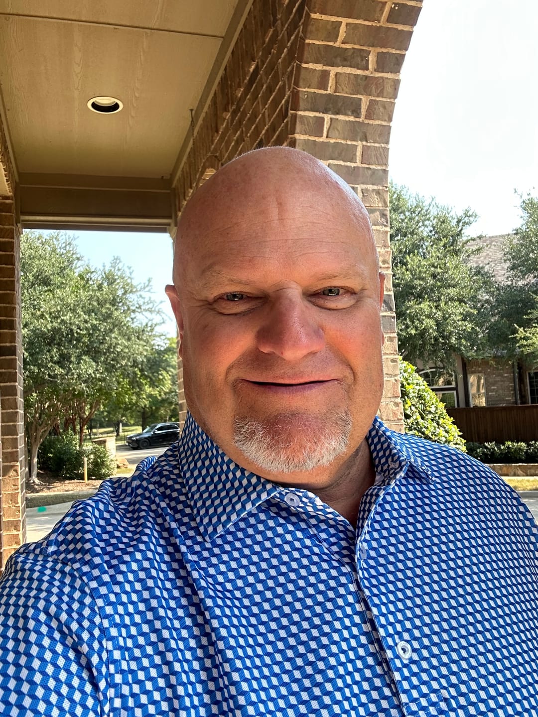 Customer photo review of Pique Stretch Polo