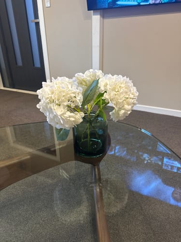 Customer photo review of White Hydrangea