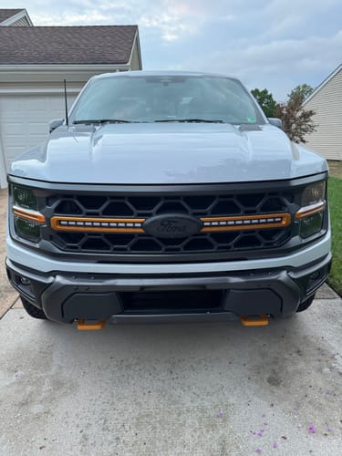 Customer photo review of LED DRL w/ Sequential Turn Signal  For 24+ Ford F150 Tremor