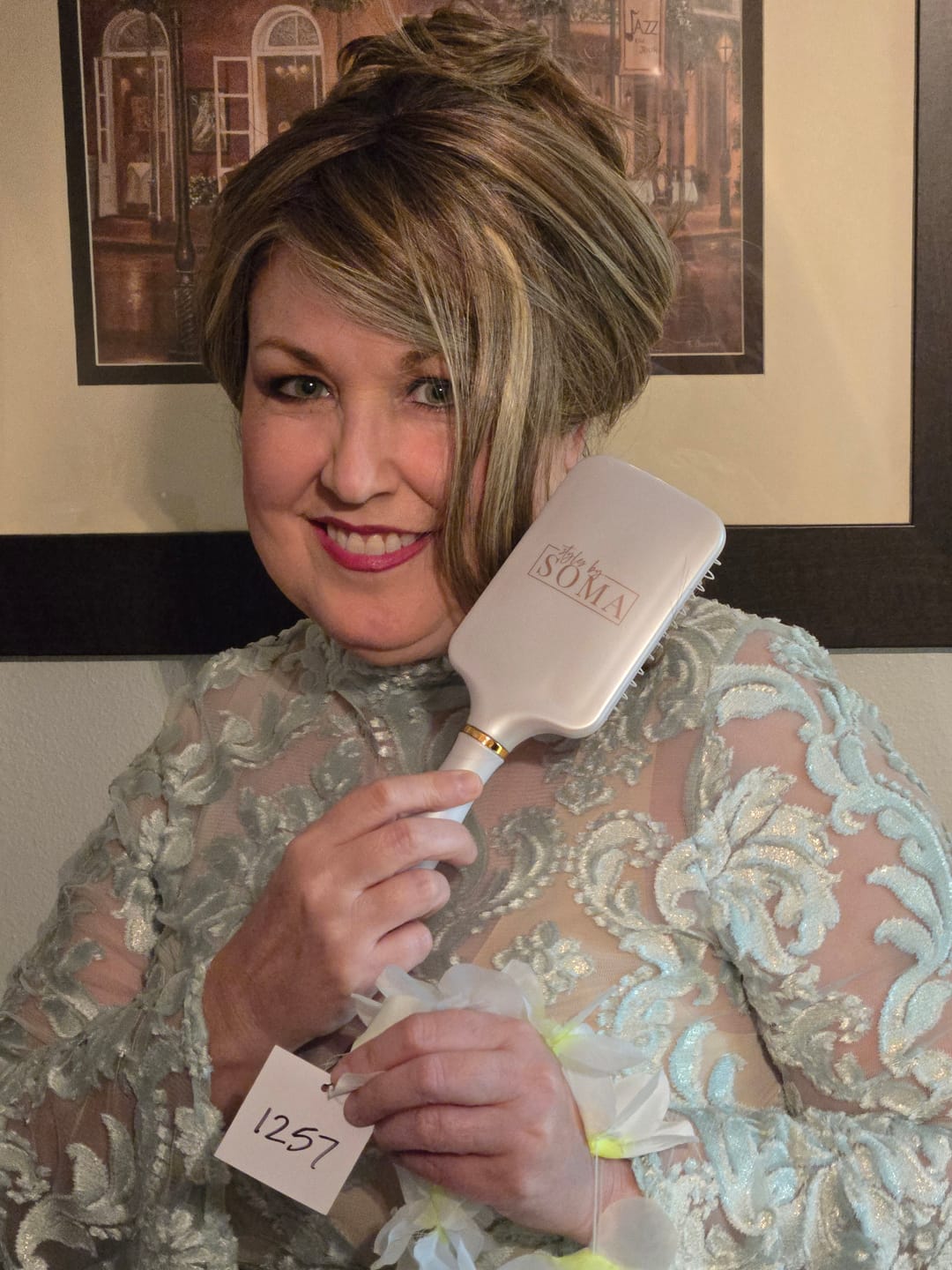 Customer photo review of Luxury Wig Brush