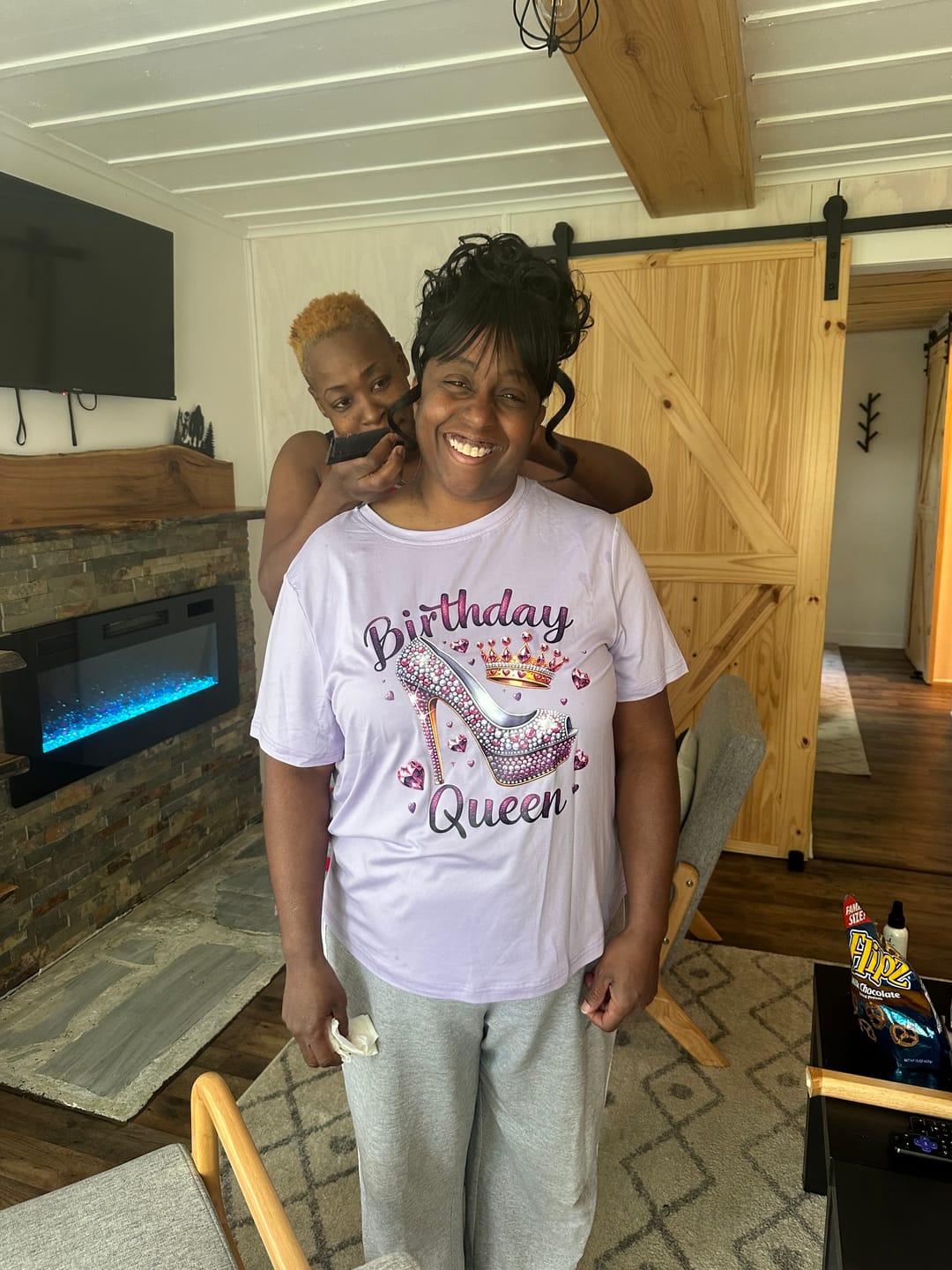 Customer photo review of Vivica A Fox Bang N Pony Two in One Trendy High Ponytail - BPB-HEAVEN