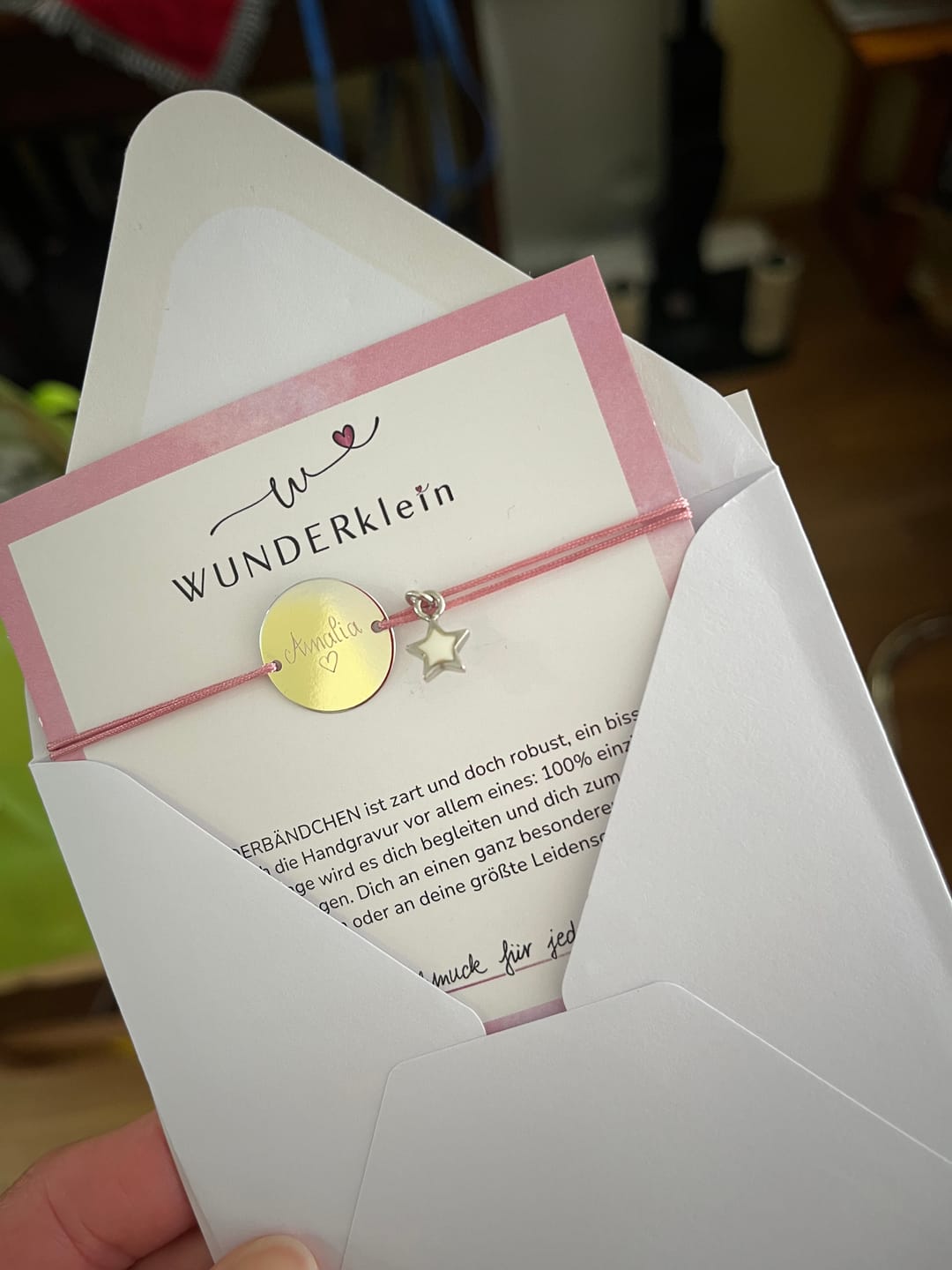 Customer photo review of Wunderbändchen Little Star