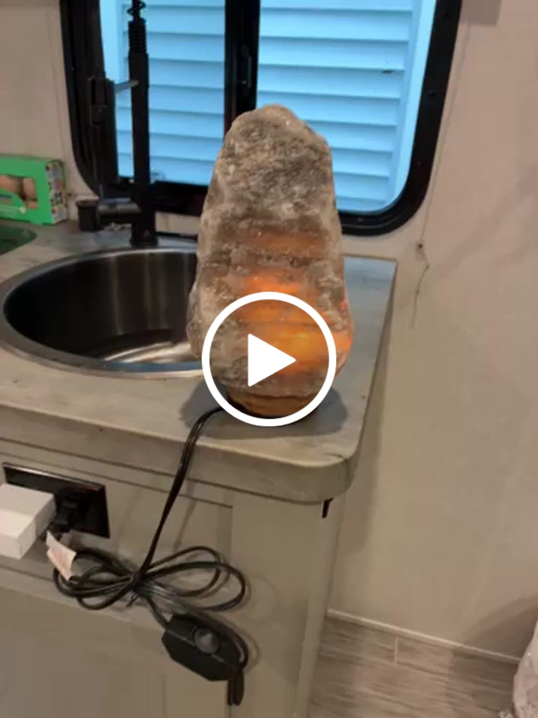Customer video review of Rare Gray Himalayan Salt Lamp