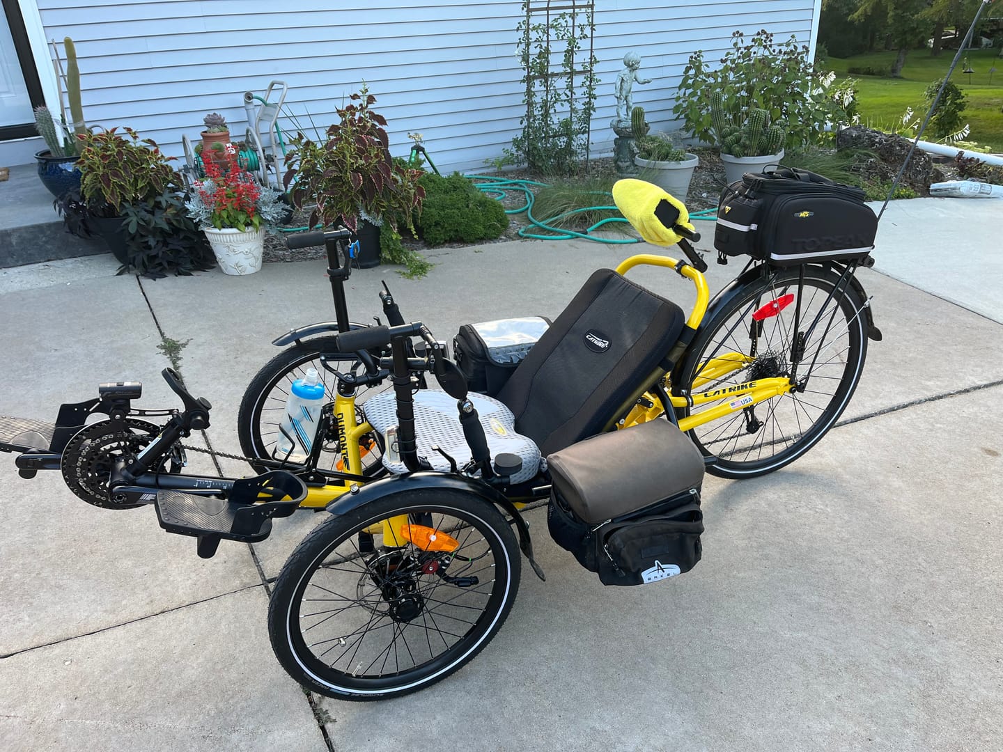 Customer photo review of T-Cycle Custom Arkel Bag Mount