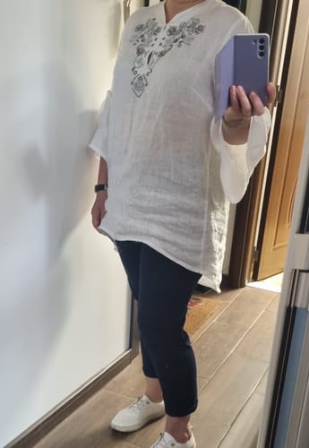 Customer photo review of Дамска риза "Самоковска"