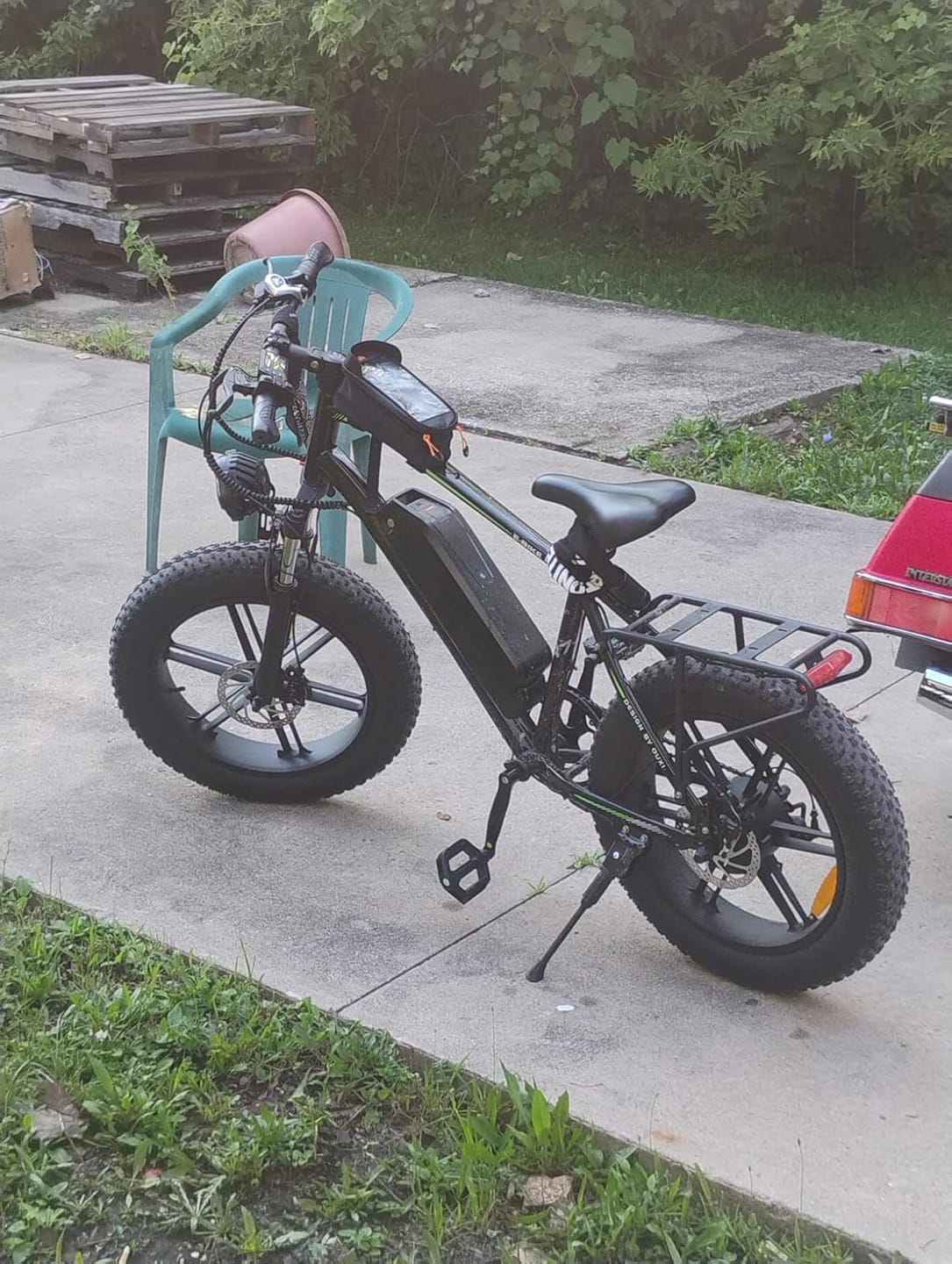 Customer photo review of OUXI R7 750W Fat Tire Electric Bike