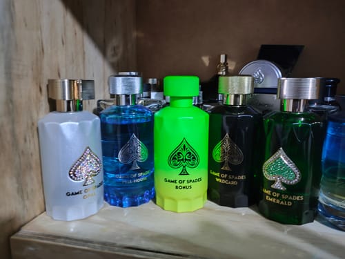 Customer photo review of Perfume Unisex Game Of Spade BONUS 100ml edp