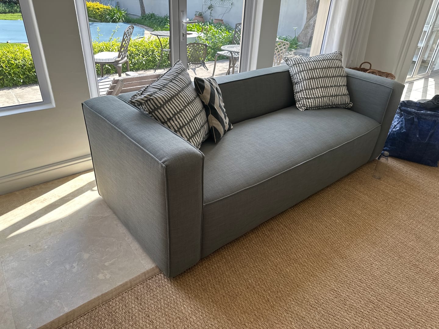 Customer photo review of Zola 3 Seater