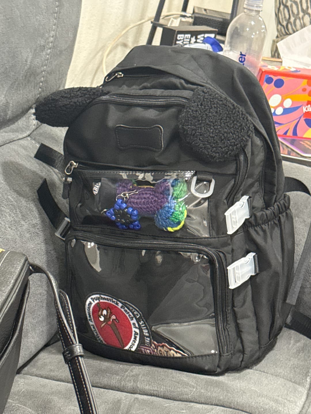 Customer photo review of Puppy Inspired Ita Backpack