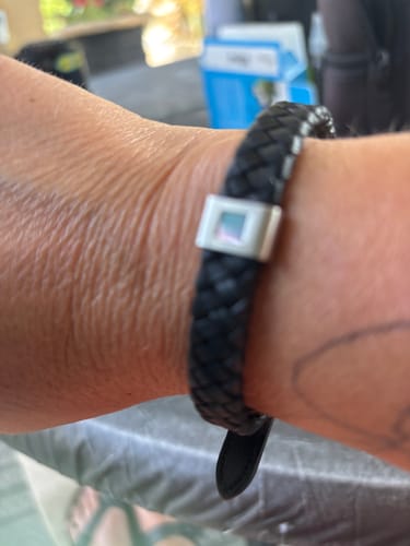 Customer photo review of Set of 2 Serenity Bracelets