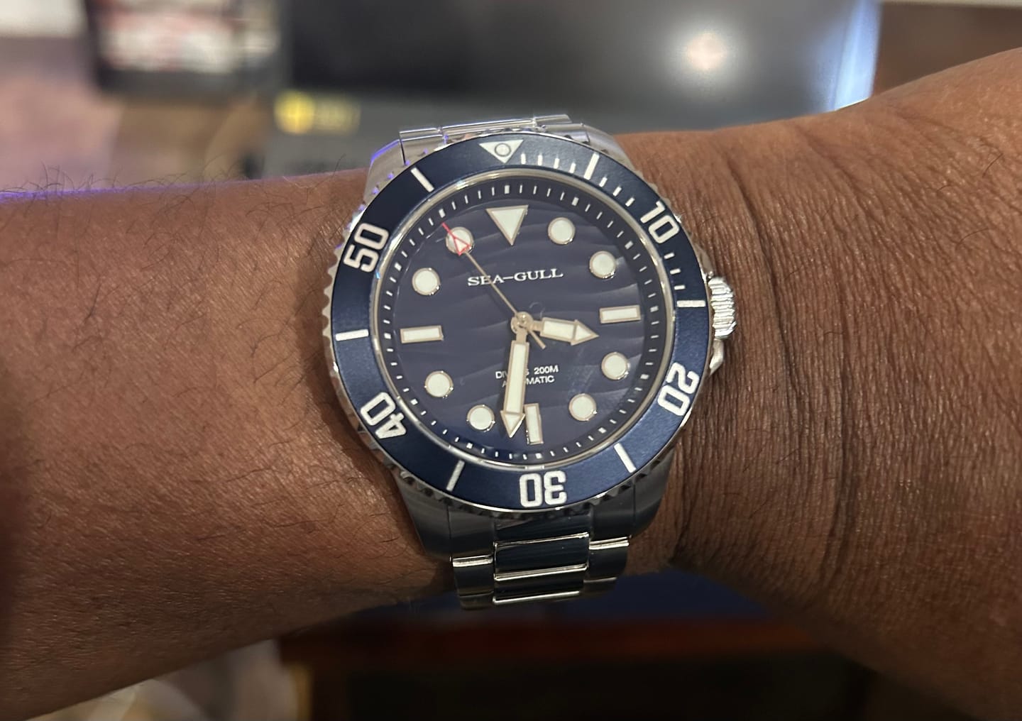 Customer photo review of Ocean Series | 200m Waterproof | Luminous | Dive | 41mm