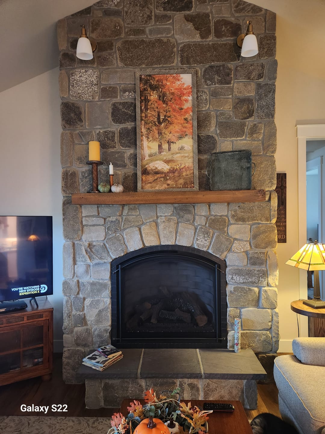 Customer photo review of Changing seasons - Framed art
