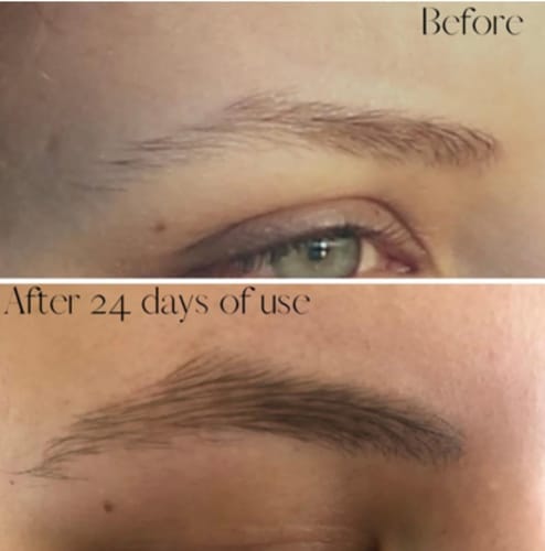 Customer photo review of IZABELL ROLLER - For eyebrows