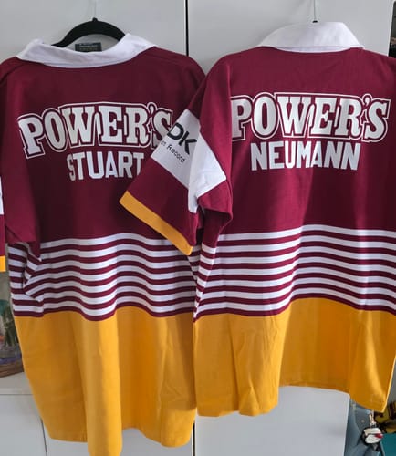 Customer photo review of 1992 Brisbane Broncos Retro Jersey
